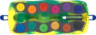 Preview: Faber-Castell Farbkasten Connector 12 Farben Dinosaurier